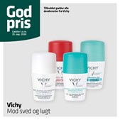 God pris på Vichys deodoranter hos Ikast Apotek
