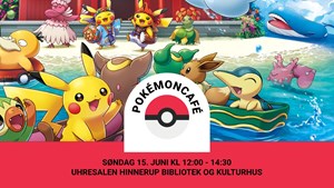 Pokémoncafé bringer fællesskab til sommerdagen i Hinnerup