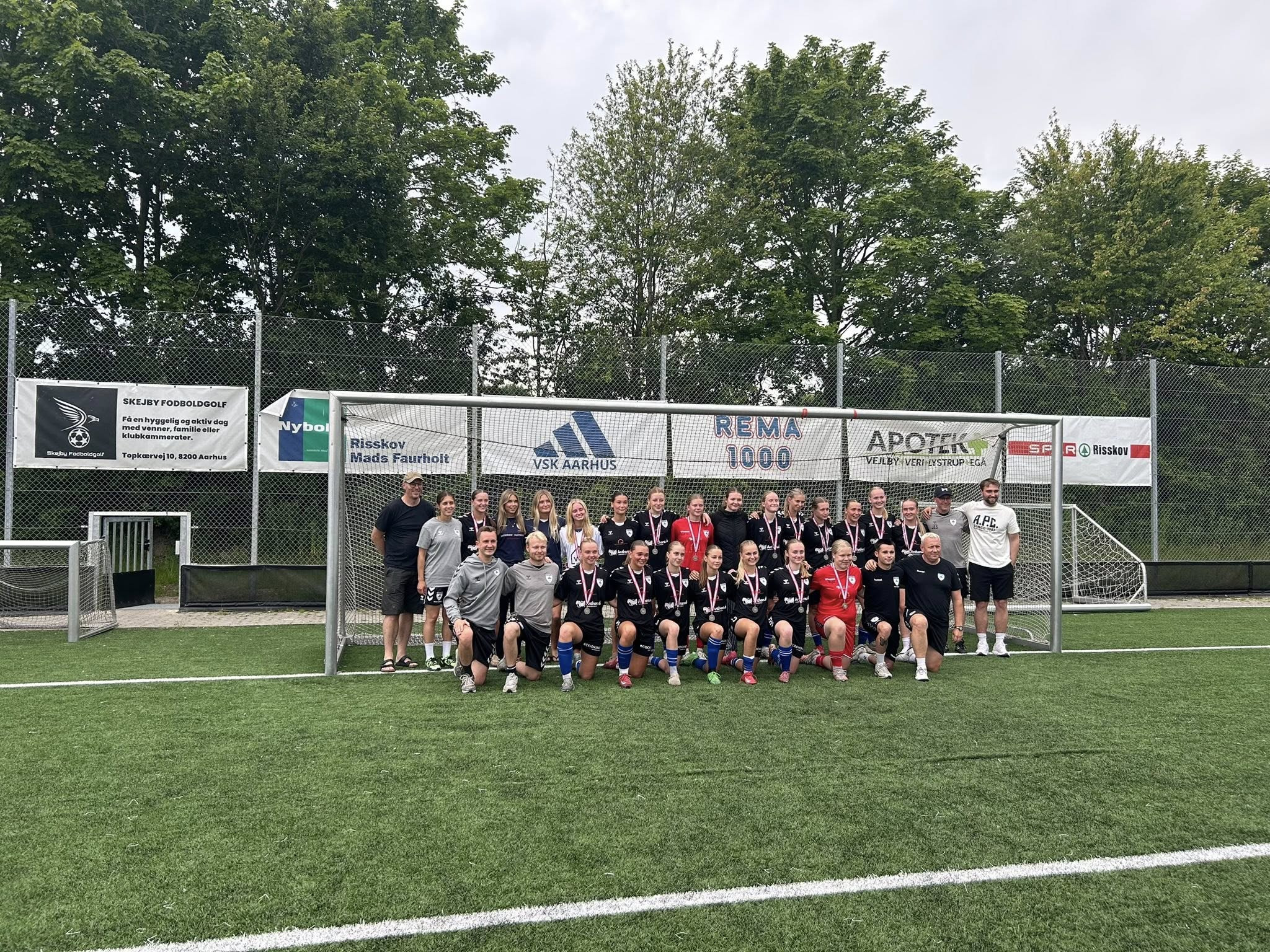 Frederikke Ludvigsen i centrum da Kolding IF U19 Piger triumferede over AGF