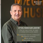 Mæglerhuset Asger Larsen søger landejendom til salg nær Løgstør