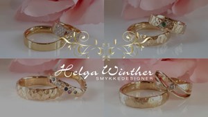 Vielsesringe med affektionsværdi – smykkekunst af Helga Winther