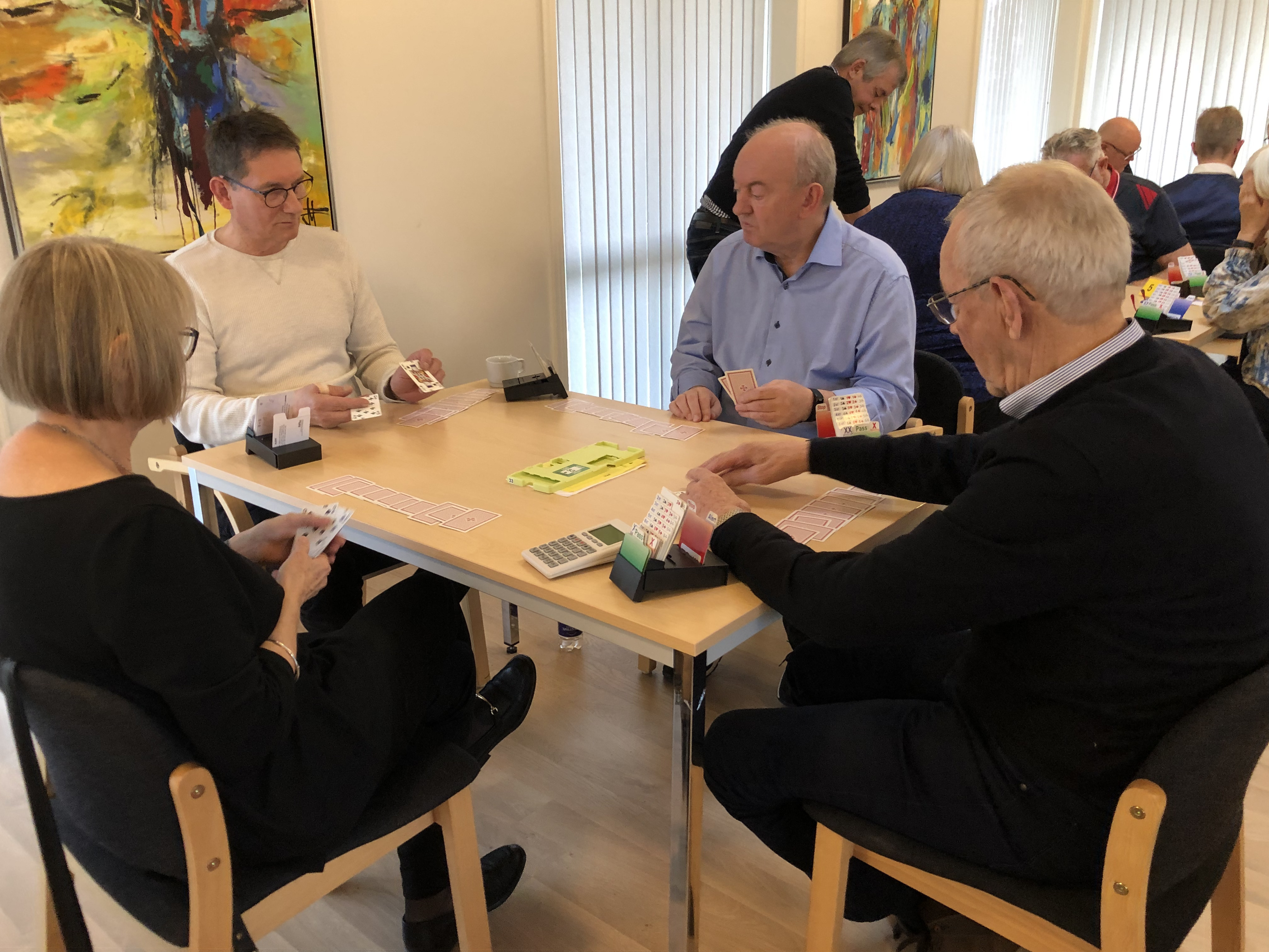 Brønderslev Bridgeklub kunne fejre 70 års jubilæum