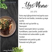Rosengårdens Gårdbutik præsenterer ny forår/sommermenu til nem aftensmad