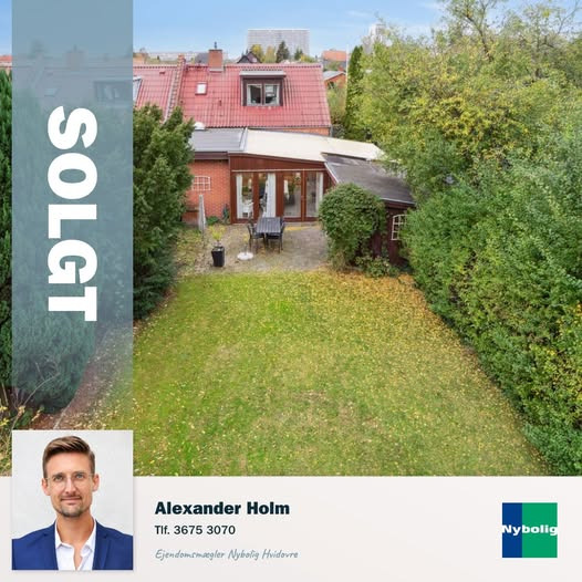 Nybolig Hvidovre - Alexander Holm ApS: Solgt i Hvidovre på Ladefyldvej 3