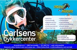 Nyt fra CARLSENS DYKKERCENTER A/S