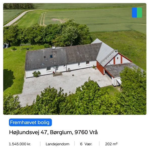 Nybolig Brønderslev & Vrå præsenterer Højlundsvej 47 i Vrå med natur, historie og nærhed til havet