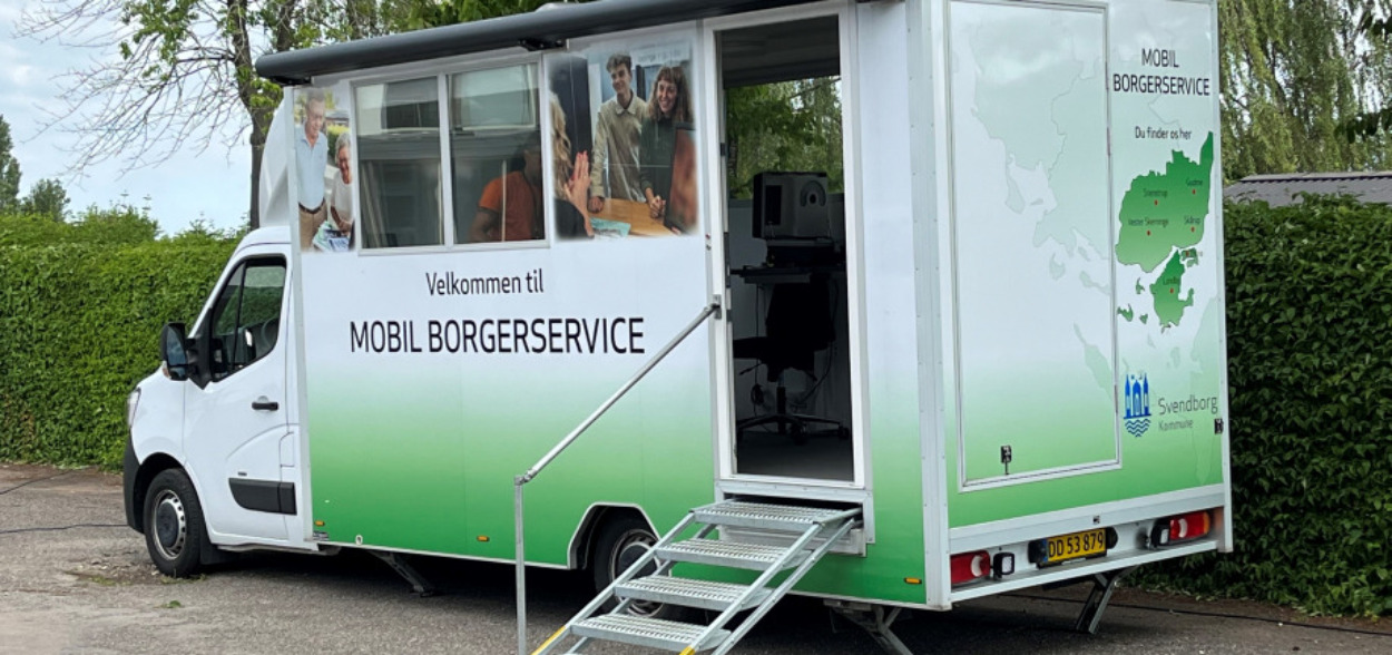 Svendborg Kommune har introduceret Mobil Borgerservice