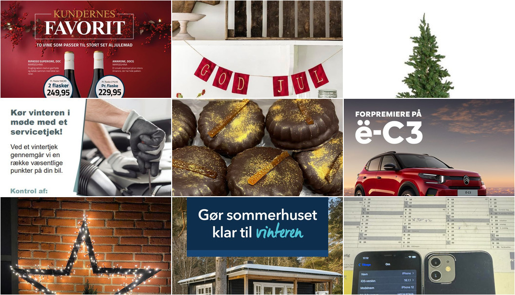 Nyt fra Pedersborg Vin, GARDEROBEN, EDC Skive I/S og 9 andre