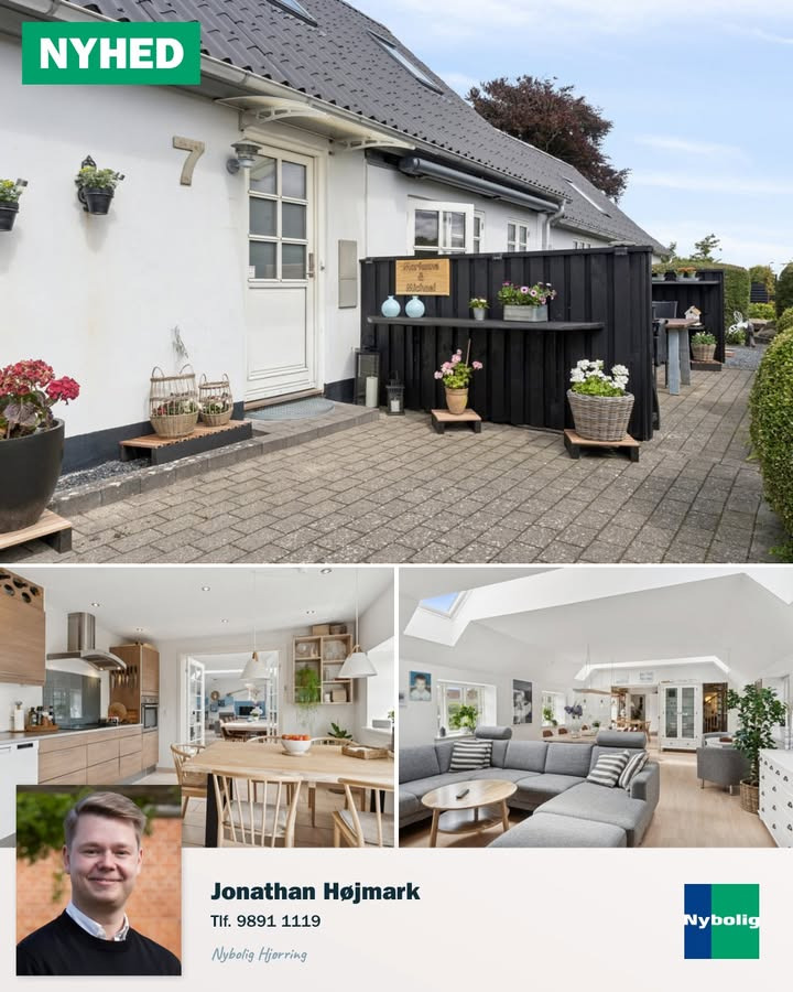 Nybolig Hjørring v/Morten Hove præsenterer totalrenoveret villa nær natur og by
