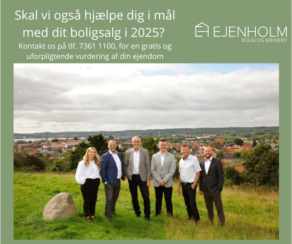 Ejenholm Bolig & Erhverv tilbyder gratis salgsvurdering ved valg af ejendomsmægler