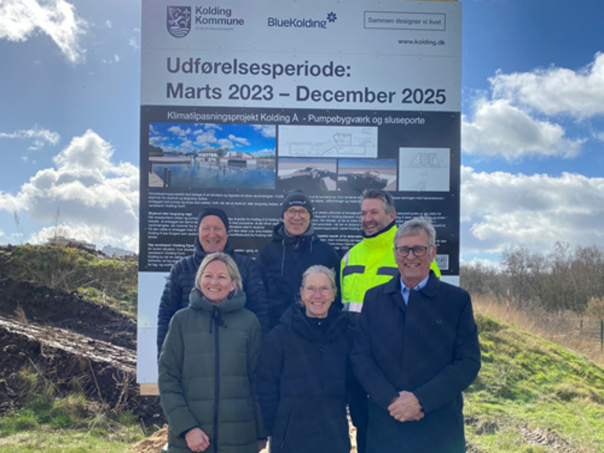 Startskuddet for Koldings største klimatilpasningsprojekt har lydt