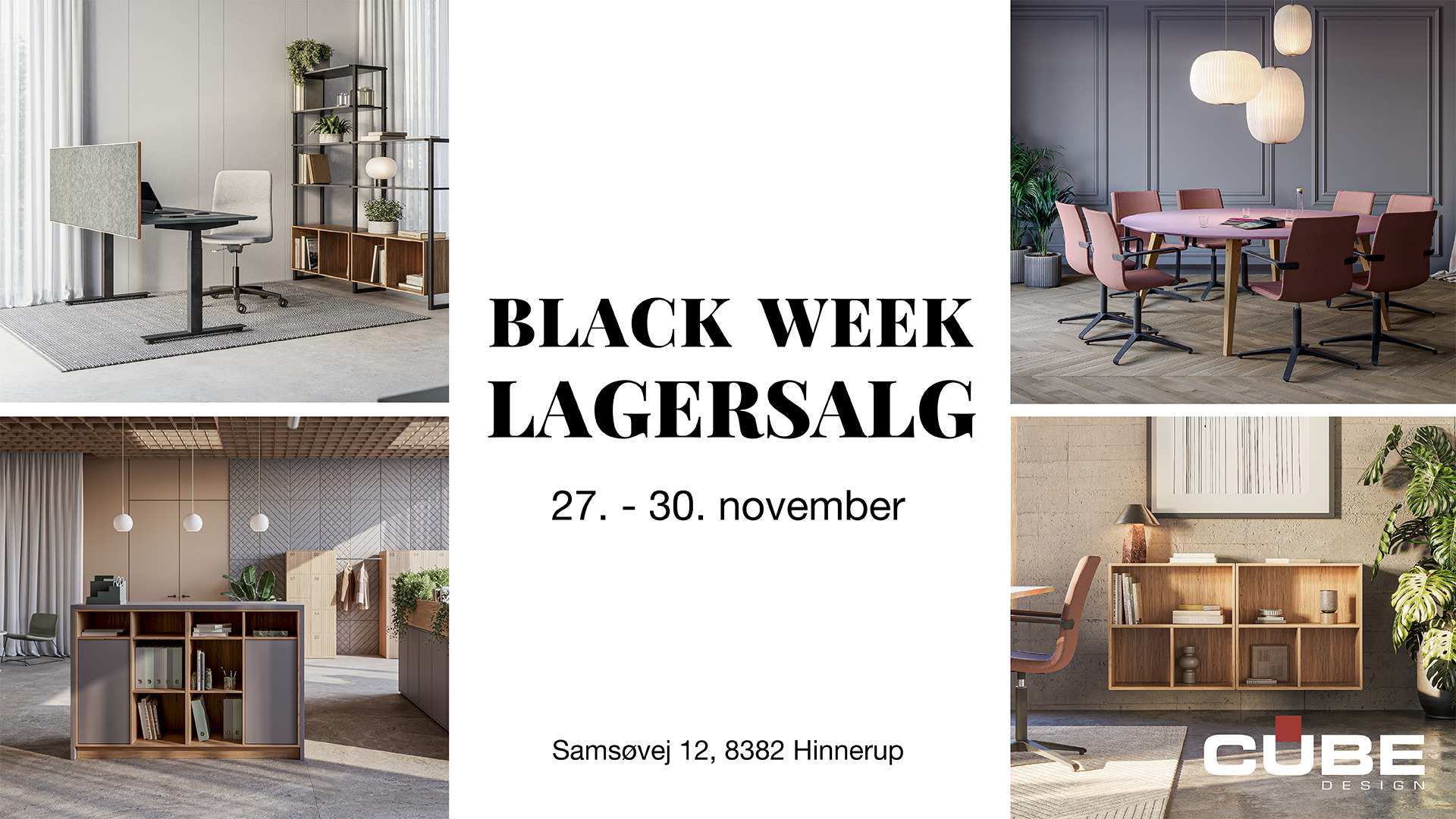 Stort lagersalg hos Cube Design: Spar op til 70 % på danskproducerede kvalitetsmøbler