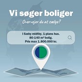 Nybolig Sæby A/S søger hus i Sæby midtby for konkret kunde