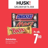 Nye HUSK!-priser i august hos Min Købmand, Nim