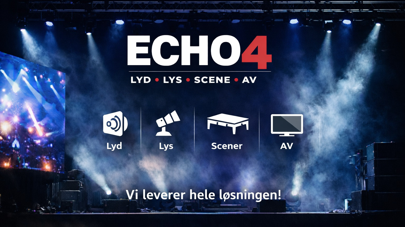 Fire forskellige styrker blev til ét fælles navn: Echo4