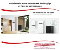 Hedensted VVS Service fremhæver fordelene ved varmepumper