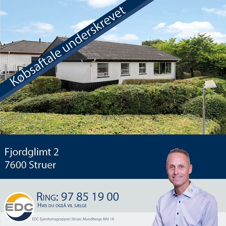 Nyt fra EDC Ejen­doms­grup­pen  Struer 