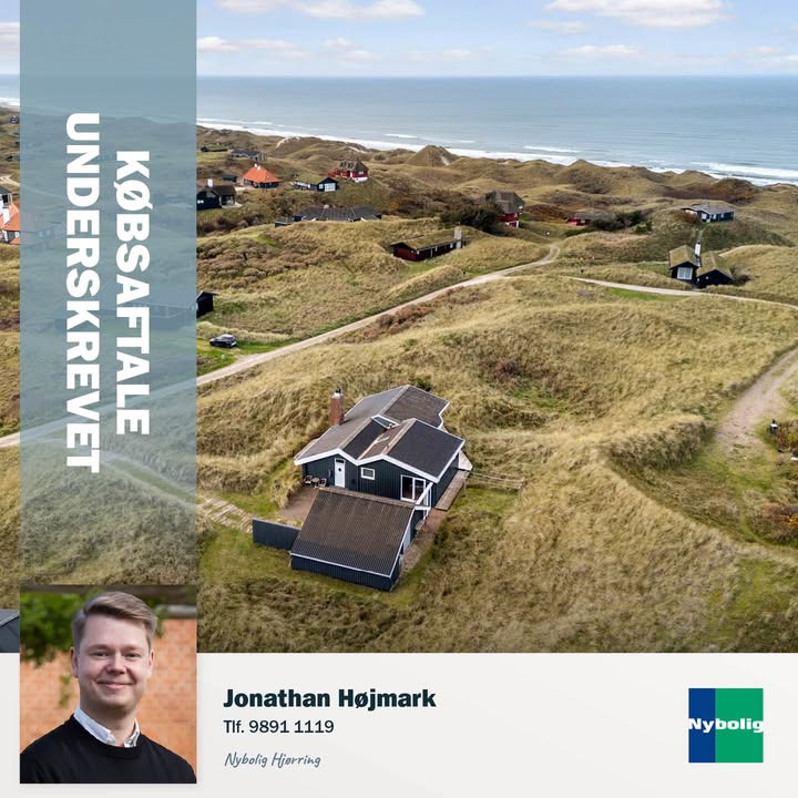 Nybolig Hjørring v/Morten Hove får underskrevet købsaftale på sommerhus i Tornby