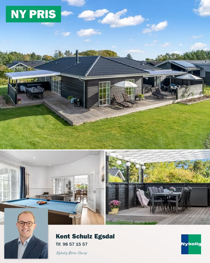 Nybolig Hadsund præsenterer nedsat pris på moderne fritidshus i Als