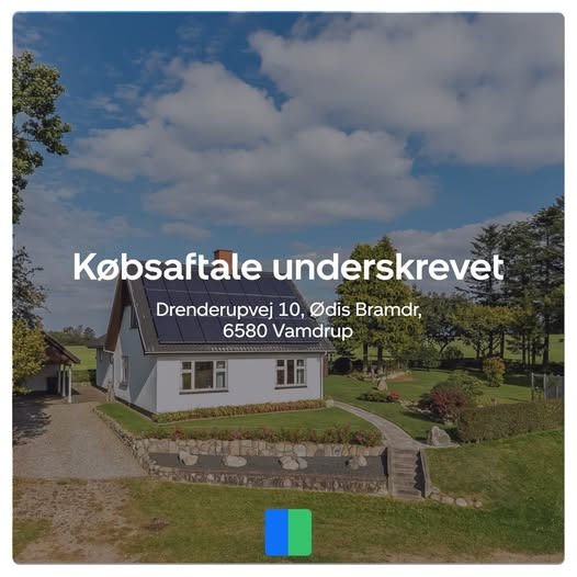 Nybolig Kolding sikrer købsaftale på Drenderupvej 10 i Vamdrup