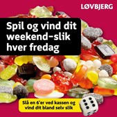 Løvbjerg Frederikshavn inviterer til gratis bland-selv-slik konkurrencen i dag
