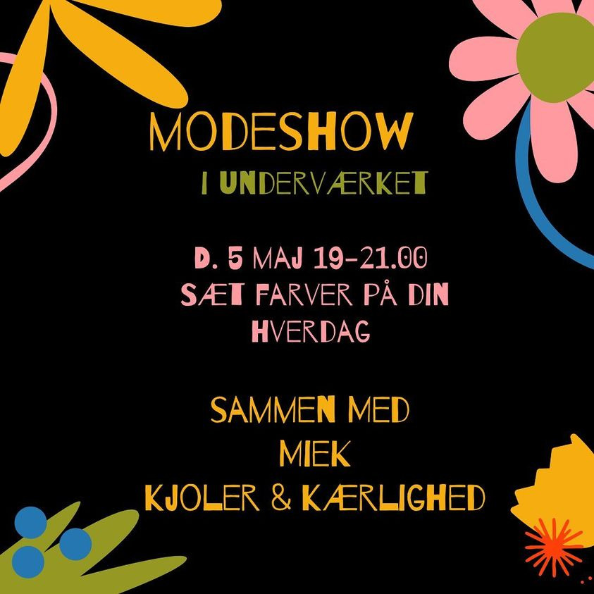 Gratis modeshow i Underværket