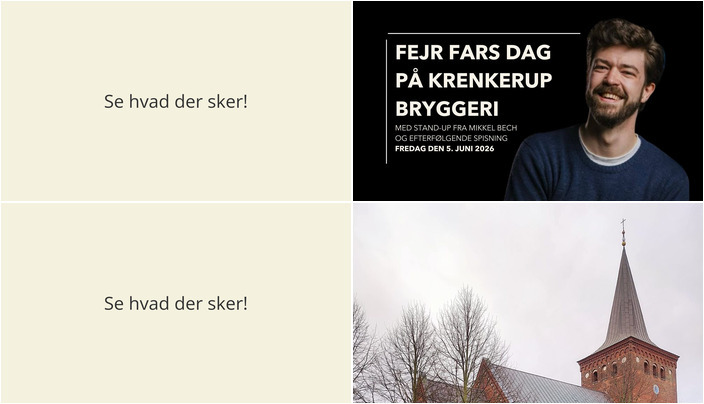 Oplev Sakskøbing i weekenden: Hygge på bryggeriet og sommerkoncert i kirken