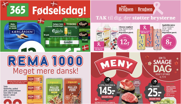 Fristende tilbud: Amanda fisk til kun 10 kr. og Klovborg skiveost for 20 kr.