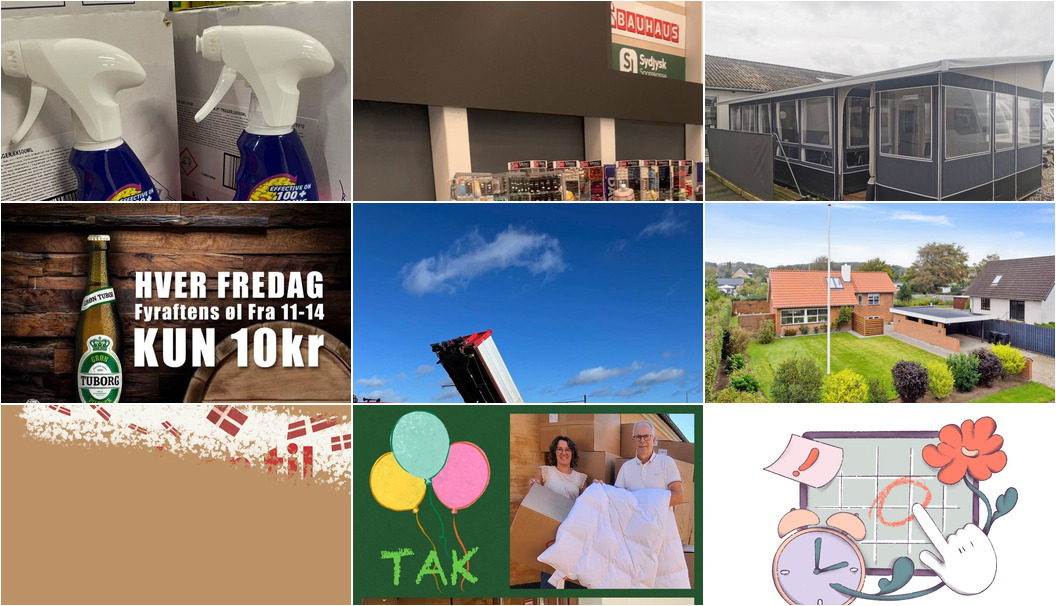 Nyt fra SPAR Nørrebro Hjørring, Klinik tid til mig selv, Bondestuen og 6 andre