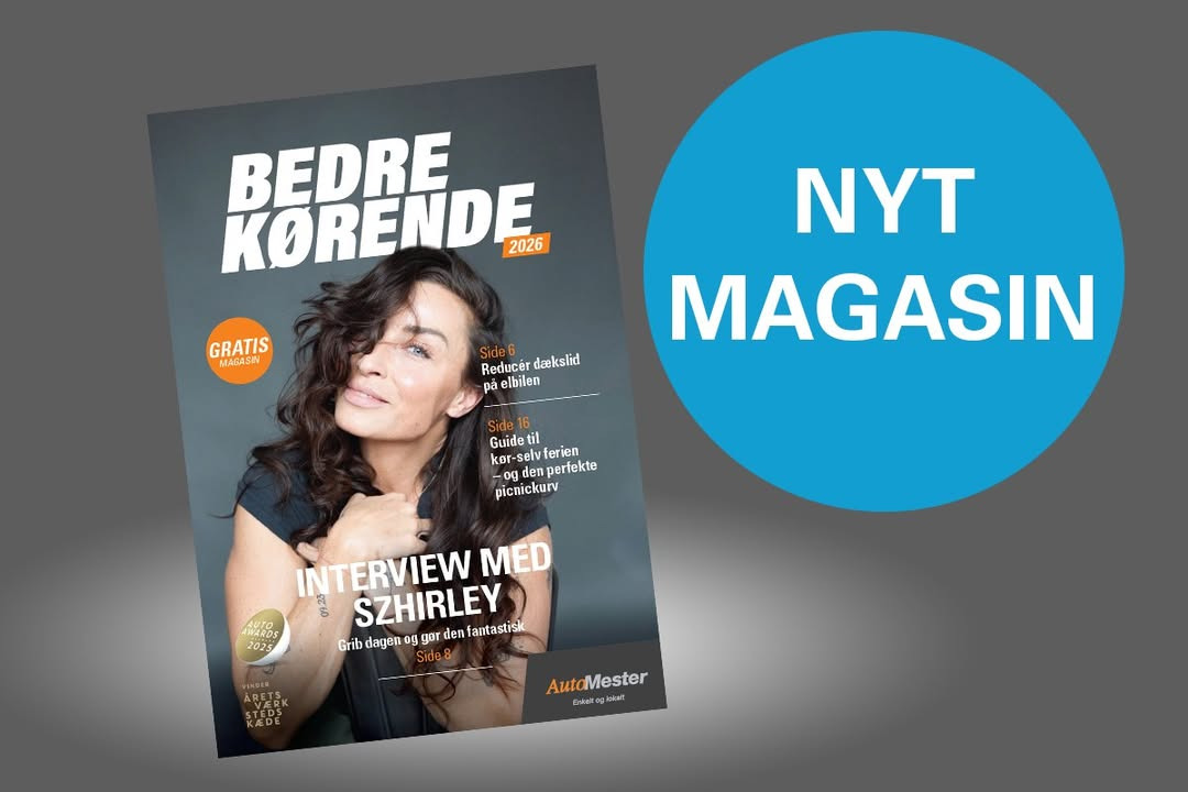 GUMMI-OLE præsenterer den nyeste udgave af AutoMesters magasin Bedre Kørende
