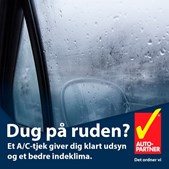 Centrum Auto tilbyder A/C-tjek for dugfri ruder og bedre indeklima