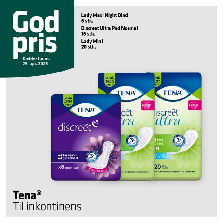 Ikast Apotek hjælper med inkontinensløsninger fra Tena