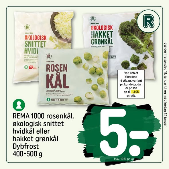 Rema 1000 Sindal lancerer ny avis med tilbud fra 5 til 20 kr.