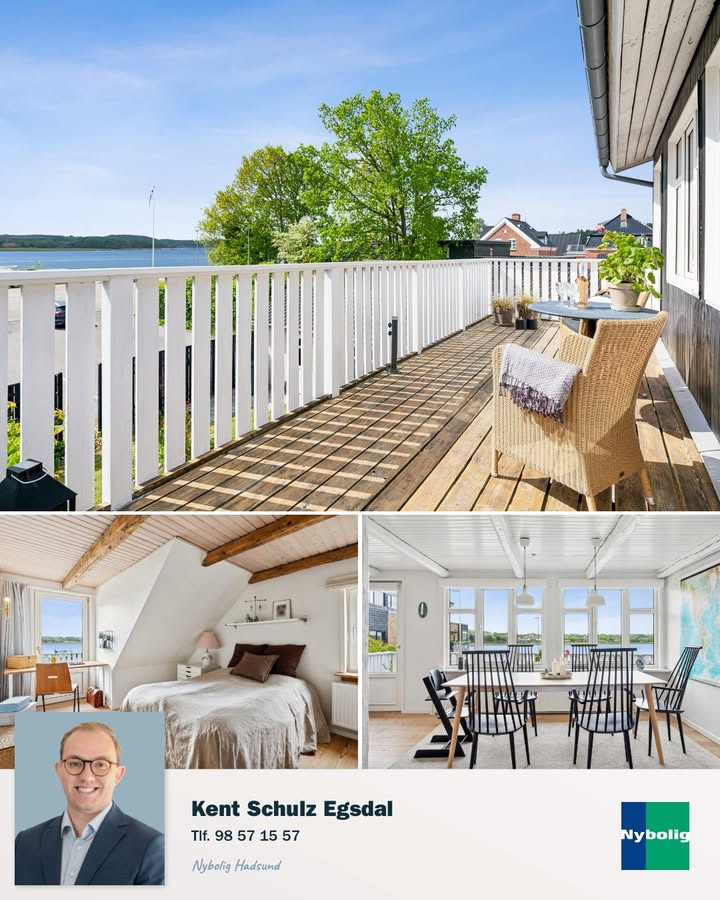 Nybolig Hadsund præsenterer charmerende villa med udsigt over Mariager Fjord