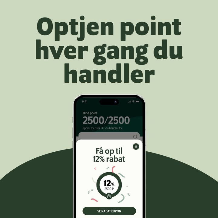 Min Købmand, Nim introducerer app med pointoptjening og rabatter
