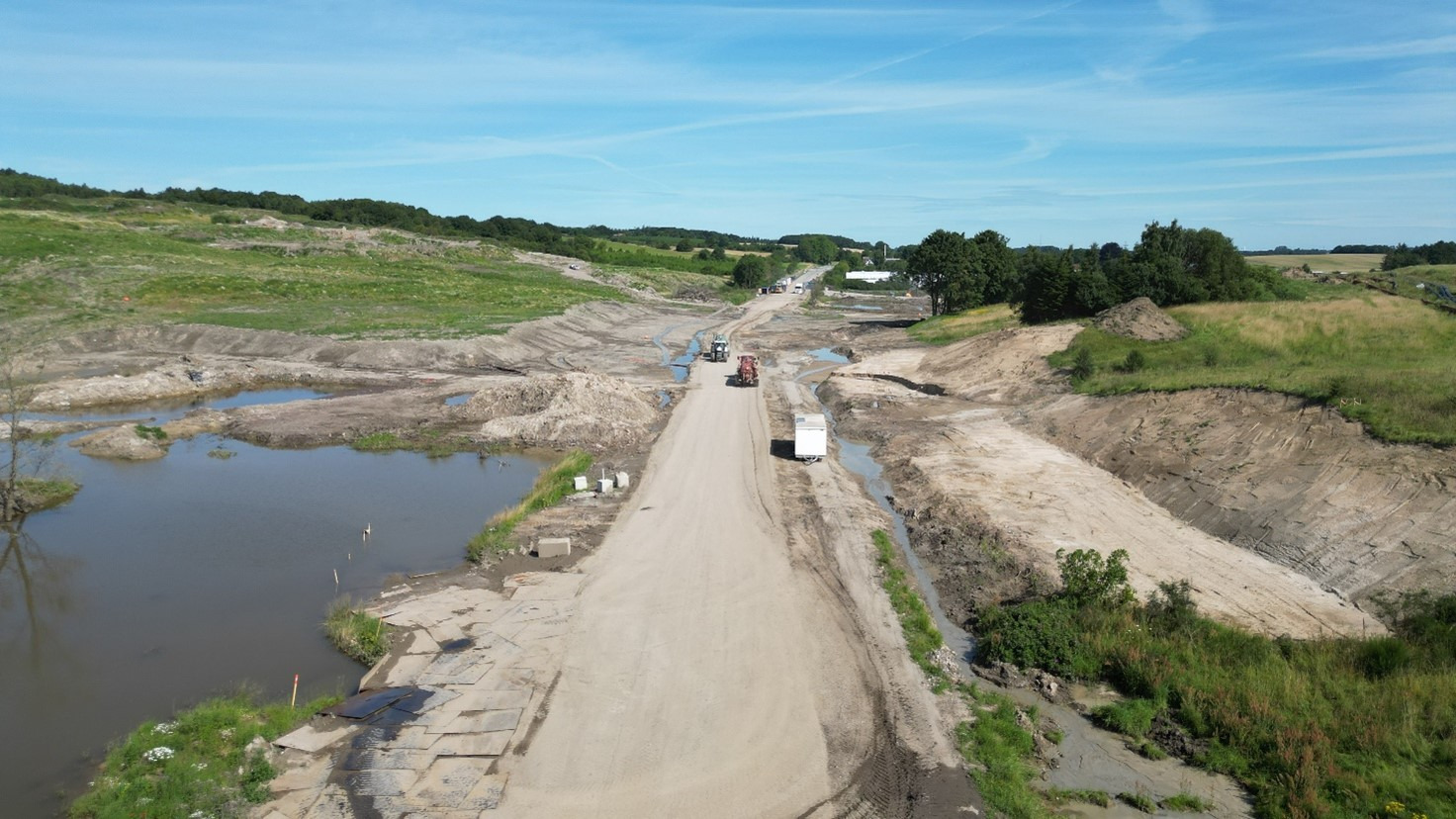 Indgangsporten ved Nordic Waste flyttes fra nord (Ølst) til syd
