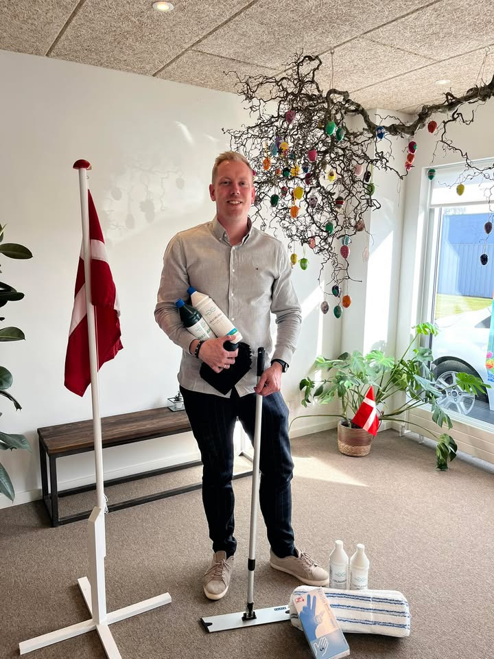 Classic Clean fejrer Joakims fødselsdag med en konkurrence om rengøringspakke