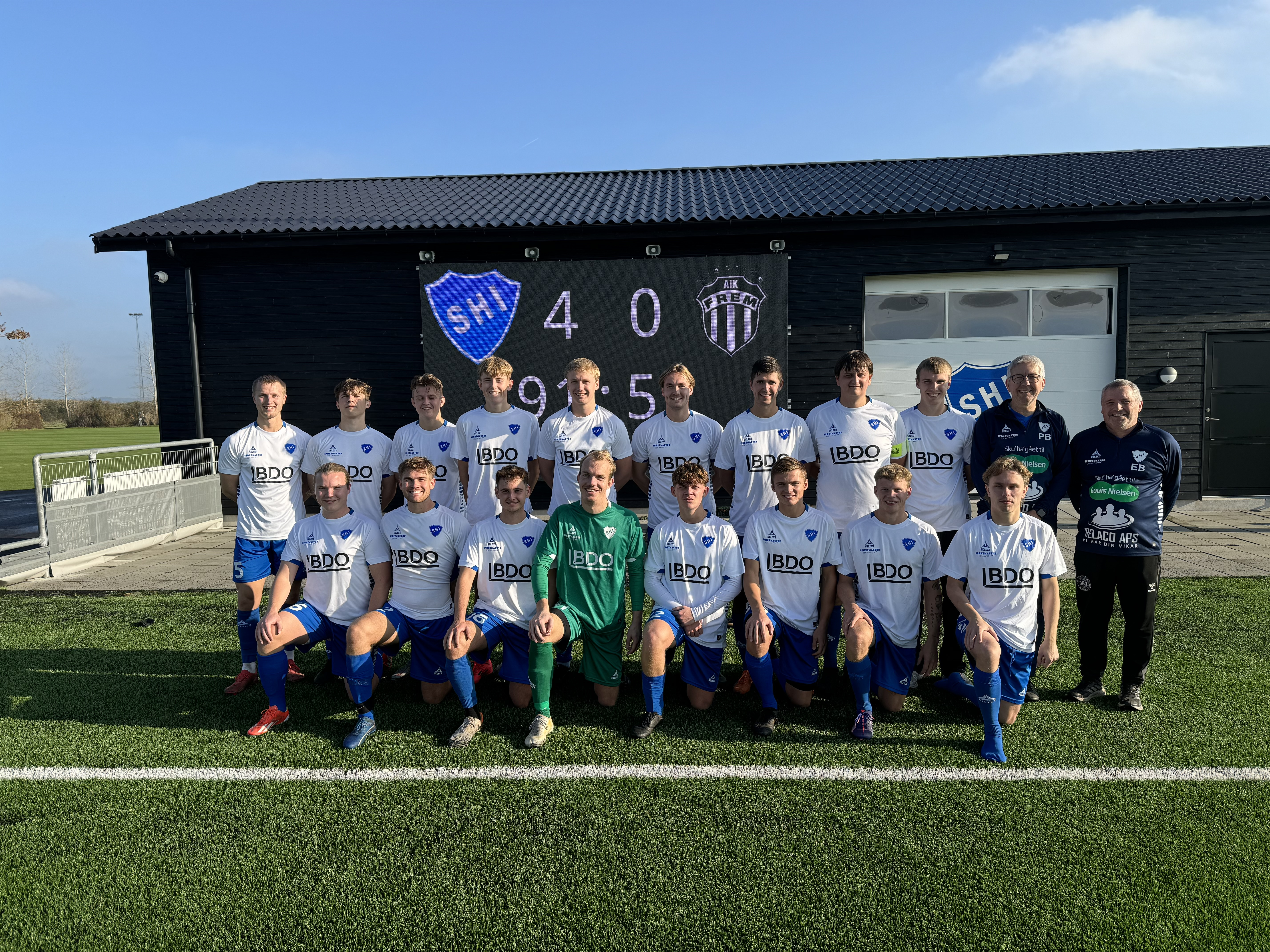 Skibsby-Højene IF stormer mod Serie 1 med overlegen sejr