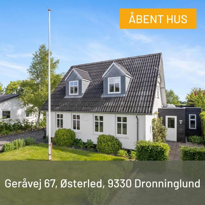 Mæglerhuset inviterer til åbent hus nord for fjorden på søndag