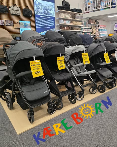 Klapvognsudsalg hos KiDS Coolshop med mindst 45% rabat