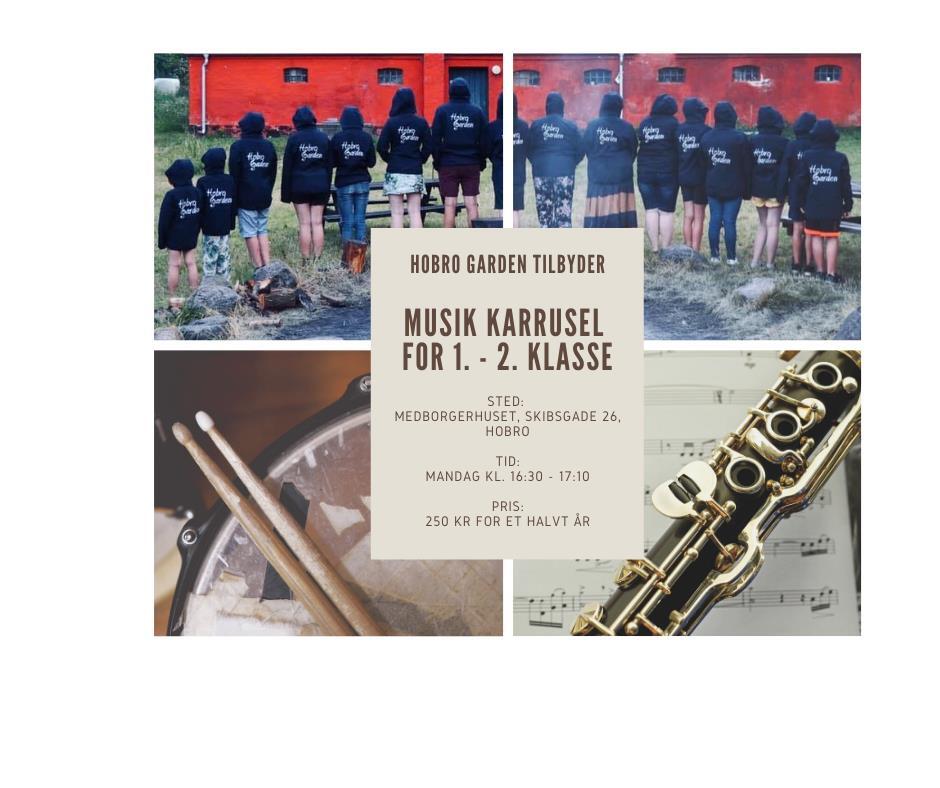 Musik karrusel 1. - 2. klasse