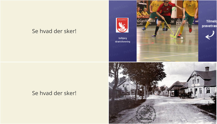 Udforsk kommende aktiviteter i Solbjerg: Floorball og Lokalhistorie