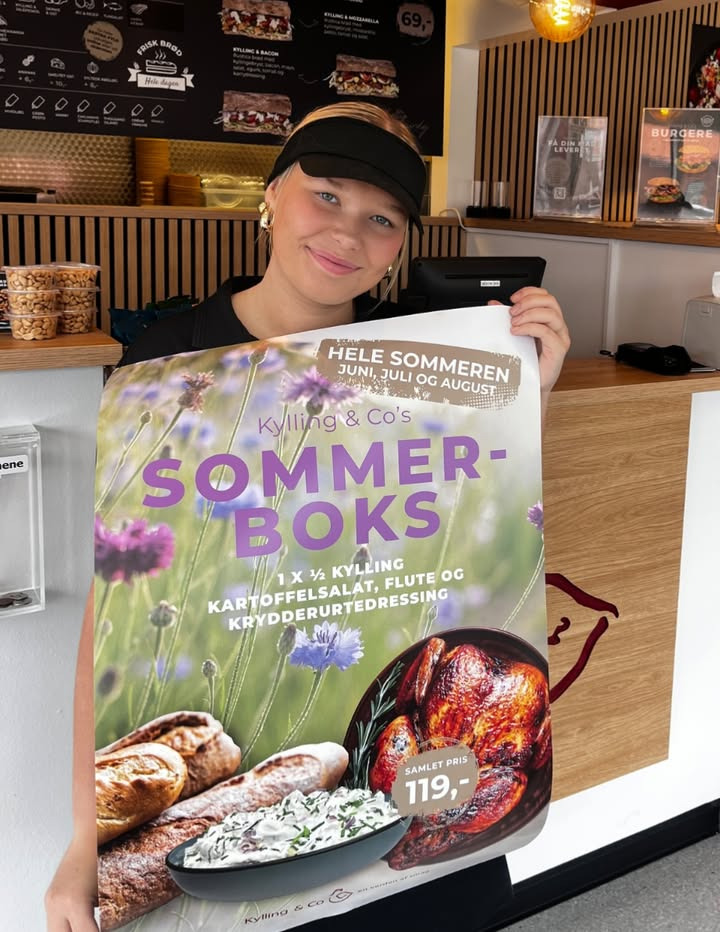 Kylling & Co tilbyder sommerboks med hjemmelavet kartoffelsalat til aftenmenuen