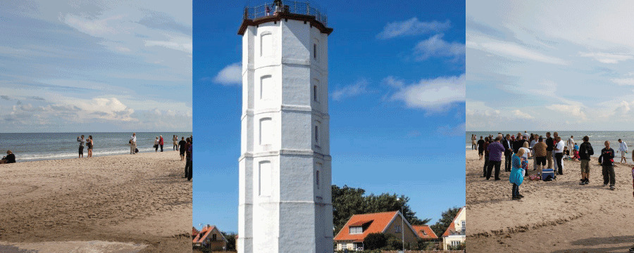 Lej Det Hvide Fyr i Skagen til kunstudstilling i sæsonen 2023