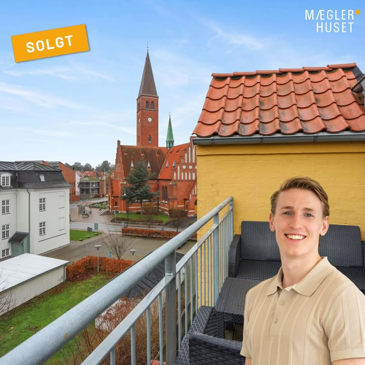 Mæglerhuset Aalborg sælger lejlighed på Reberbansgade 47B, 3. tv.