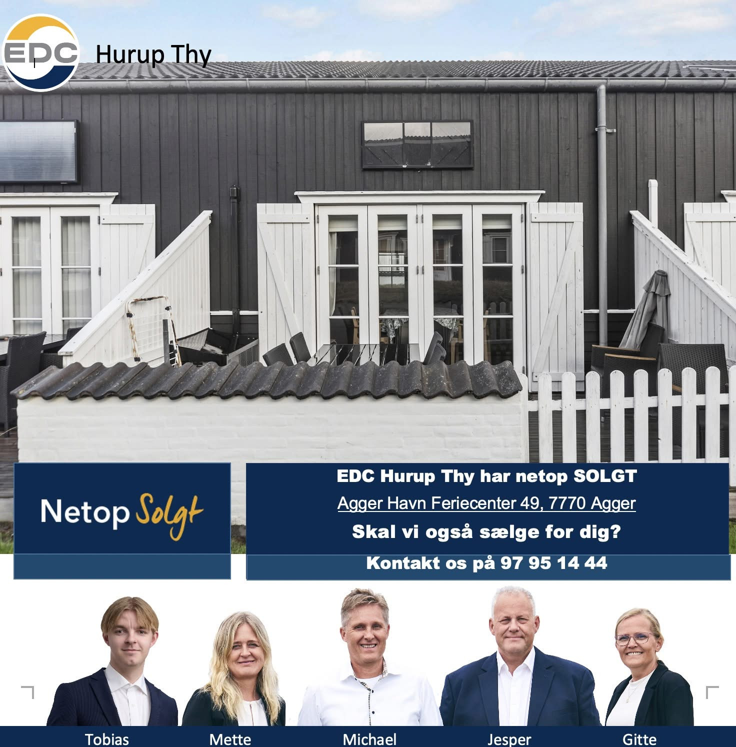 EDC Hurup Thy annoncerer salg og tilbyder gratis salgstjek