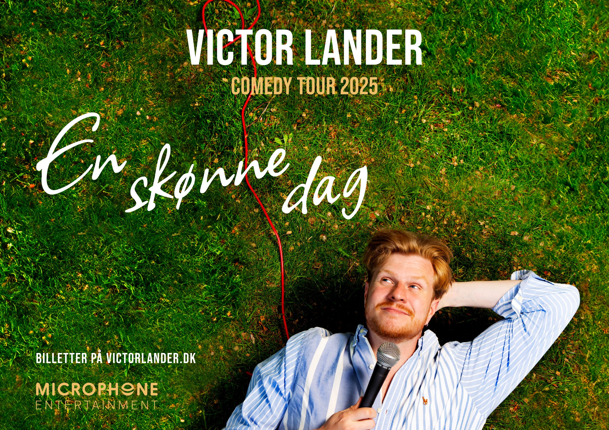 Komik og musik i Skive Theater: Victor Lander og Michael Falch