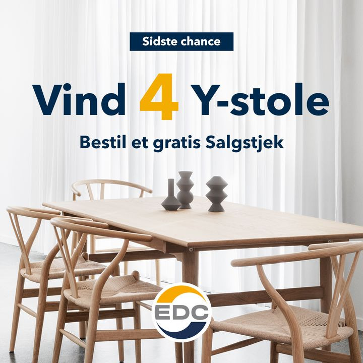 EDC Filtenborg tilbyder gratis salgstjek og chance for at vinde Y-stole inden 10. november