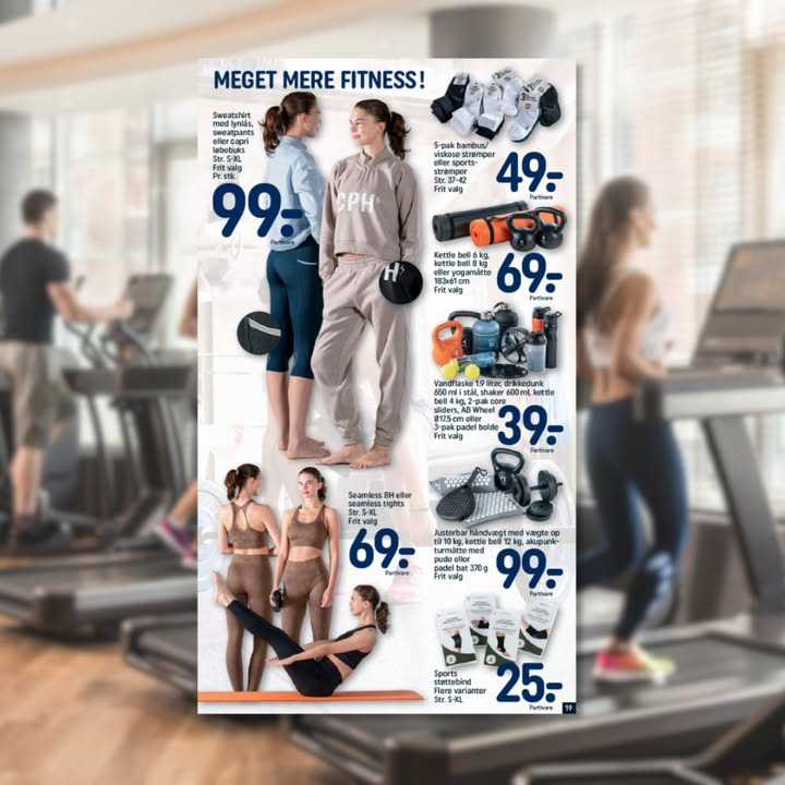 Rema 1000 Gødvad lokker med fitness-fund i ugens tilbudsavis