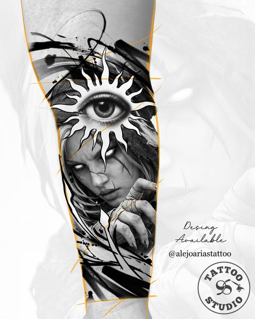 Tattoo Studio 96 Aarhus har Want To Do-design fra Alejandro klar
